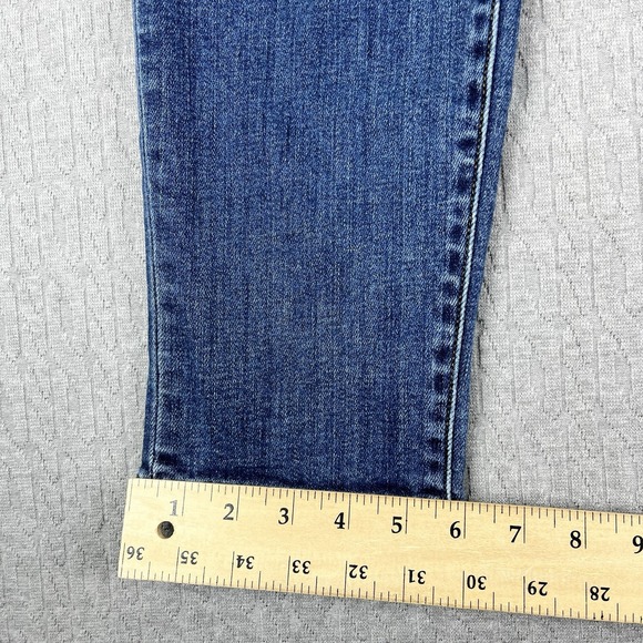 Judy Blue Slim Fit Jeans Women 9/29(28X30) High Rise Distressed medium wash - Picture 7 of 14